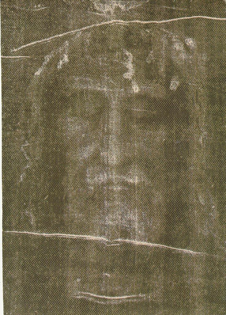 Prent Lijkwade van Turijn, Ophalen of Verzenden, Gebruikt, Kaart of Prent, Christendom | Katholiek