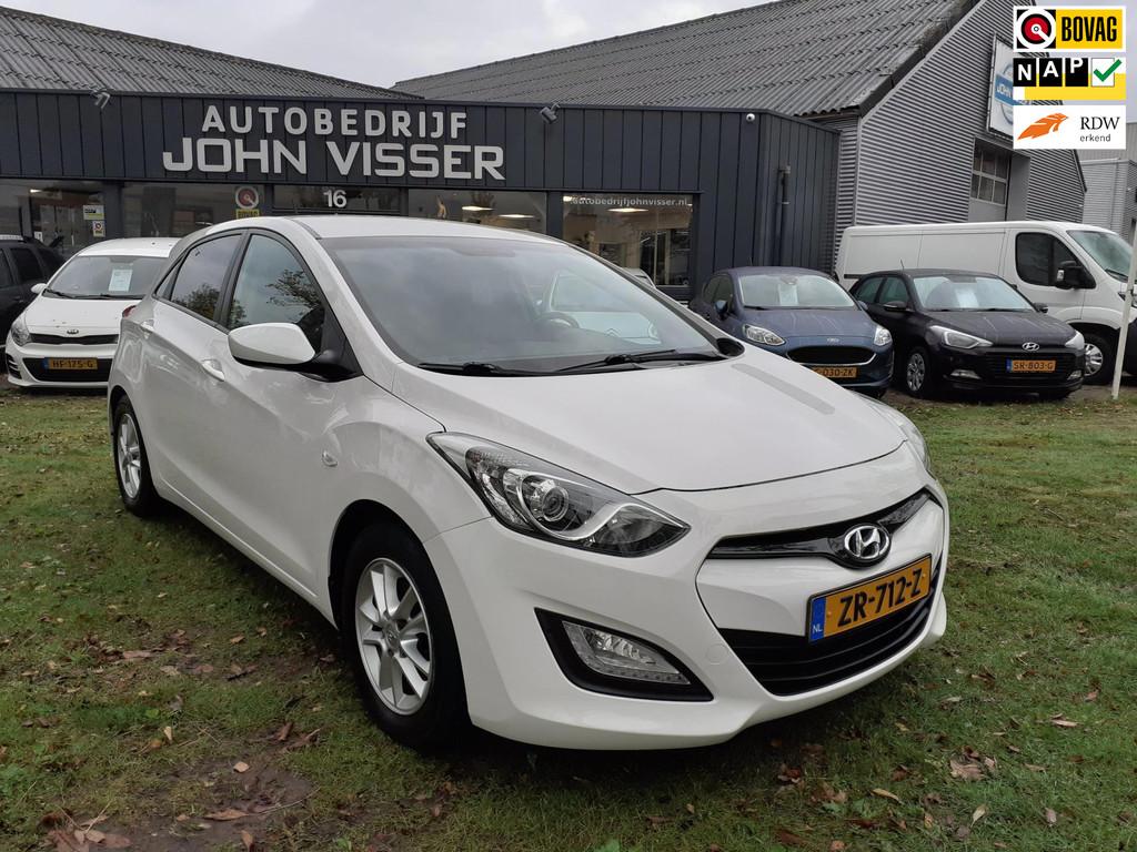 Hyundai I30 1.6 GDI *Automaat*PDC achter*Cruise*, Euro 5, Gebruikt, Wit, Bedrijf
