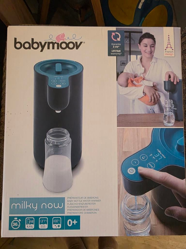Babymoov Milky Now Flessenwarmer, Ophalen, Zo goed als nieuw, Flessen- of potjesverwarmer