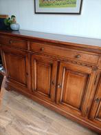 Massief eiken dressoir met lades en deuren, Ophalen, Gebruikt, 150 tot 200 cm, Eikenhout