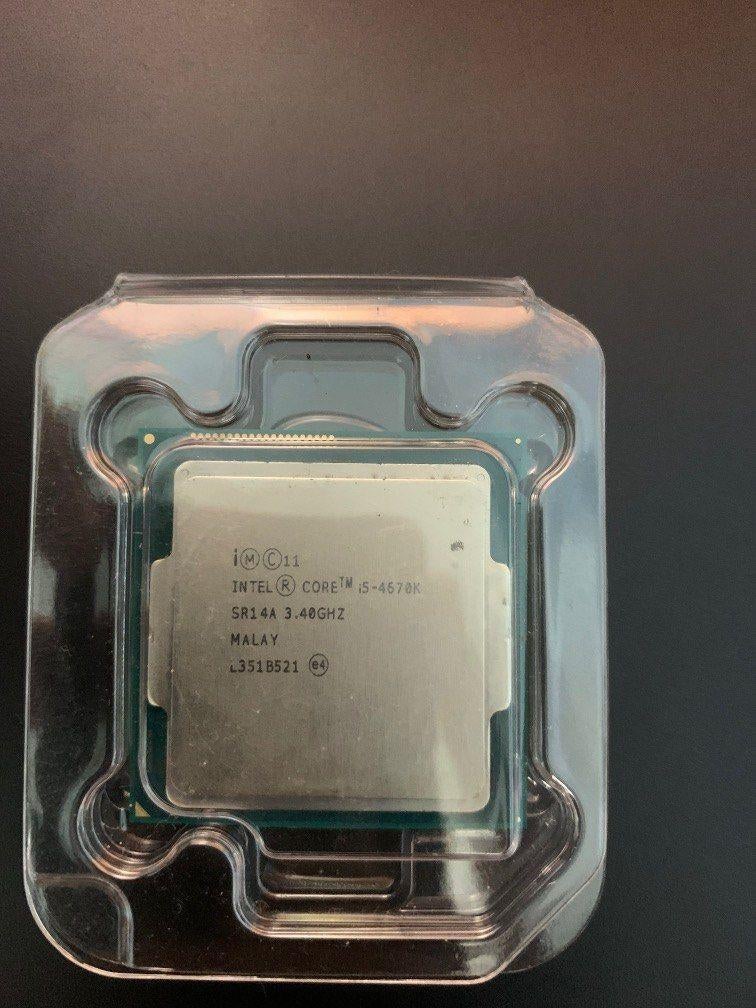 Intel Core i5 4670K Processor Socket 1150, Computers en Software, Processors, 4-core, Ophalen of Verzenden, Zo goed als nieuw