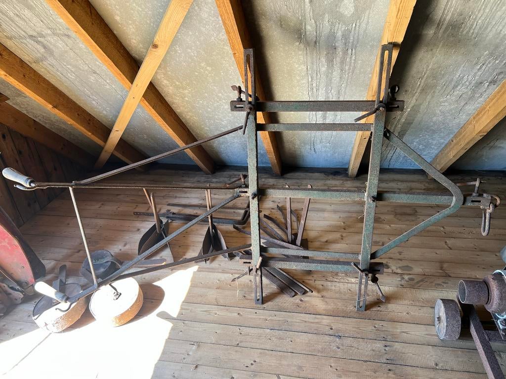 Schoffel werktuig voor paarden antiek, Ophalen