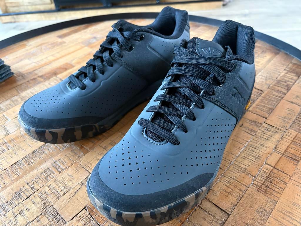 Giro fiets/mountainbike schoenen maat 44 - klik & flat pedal, Ophalen, Zo goed als nieuw, Overige maten, Schoenen