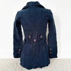 Mooie Bershka Jas (S) € 35,-, Blauw, Zo goed als nieuw, Maat 36 (S), Bershka