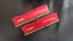 HyperX Fury 2x8GB DDR3 1866MT/s, Computers en Software, RAM geheugen, Gebruikt, DDR3, Ophalen of Verzenden, Desktop