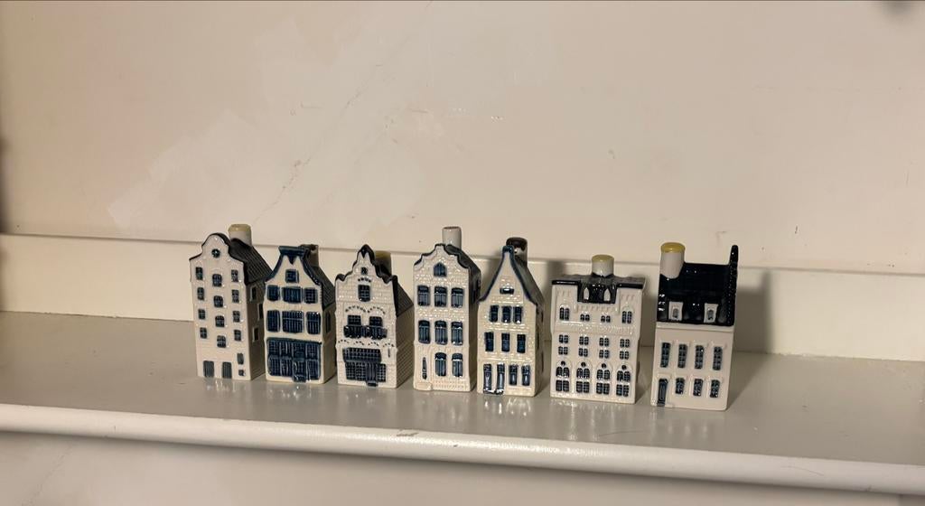 KLM Huisjes Collectie: 33, 11, 20, 45, 31, 95, 77, Verzamelen, KLM Huisjes, Ophalen, Gebruikt, 1 t/m 20, Gevuld