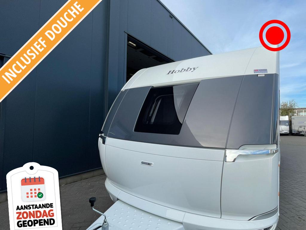 Hobby Prestige 650 UFF Model 2025 & 2200 KG as, Caravans en Kamperen, Caravans, Rondzit, Hobby, Bedrijf, Schokbreker
