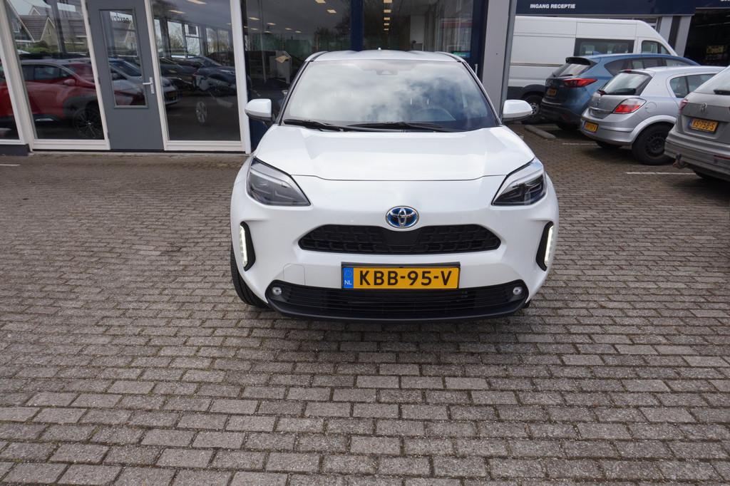 Toyota Yaris Cross 1.5 Hybrid Dynamic Team d , 15dkm Incl 12, 12 maanden, Stof, Gebruikt, Wit