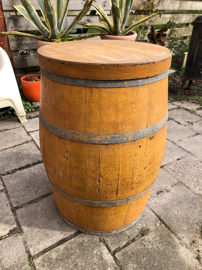 beschuitton Beschuit ton -  dia deksel 50 dia midden 64, Verzamelen, Blikken, Ophalen, Gebruikt, Overige