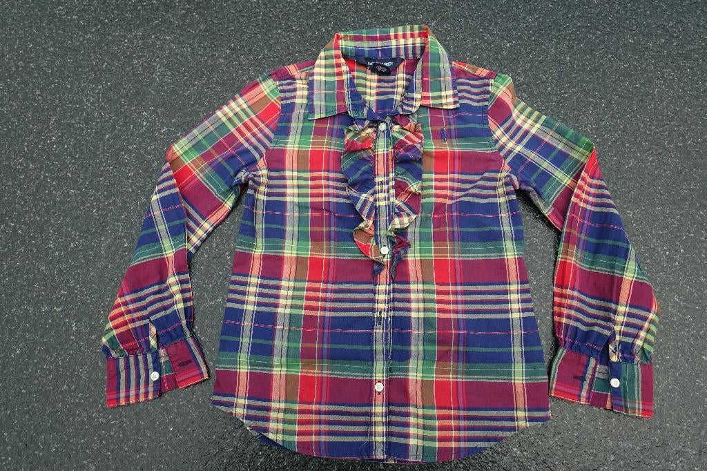 Ralph Lauren  blouse  6  jaar, Kinderen en Baby's, Kinderkleding | Maat 110, Overhemd of Blouse, Ophalen of Verzenden, Zo goed als nieuw