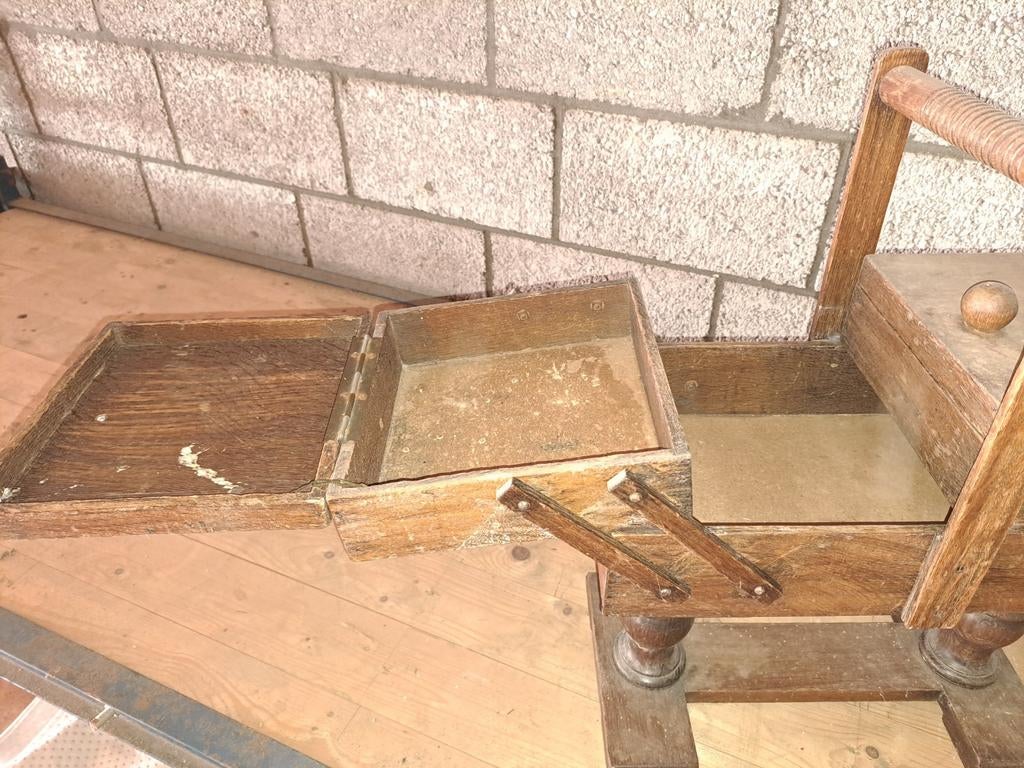 Houten naai kist, Minder dan 50 cm, 50 tot 100 cm, Ophalen of Verzenden, X