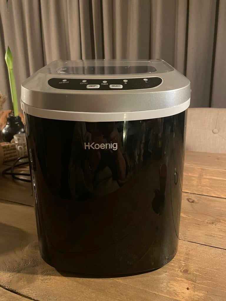 H.Koenig IJsmachine - Perfect voor koude drankjes!, Witgoed en Apparatuur, IJsmachines, Zo goed als nieuw, Ophalen of Verzenden