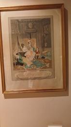 3 Franse pikante gravures, Ophalen of Verzenden