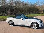 Fiat 124 Spider 1.4 Multiair Turbo 16v 140pk 2016 Wit, Auto's, 1025 kg, Achterwielaandrijving, Zwart, 4 cilinders