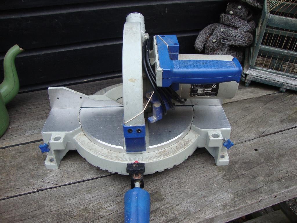 afkortzaag, Doe-het-zelf en Verbouw, Gereedschap | Zaagmachines, Ophalen, Gebruikt, Einhell, Afkortzaag