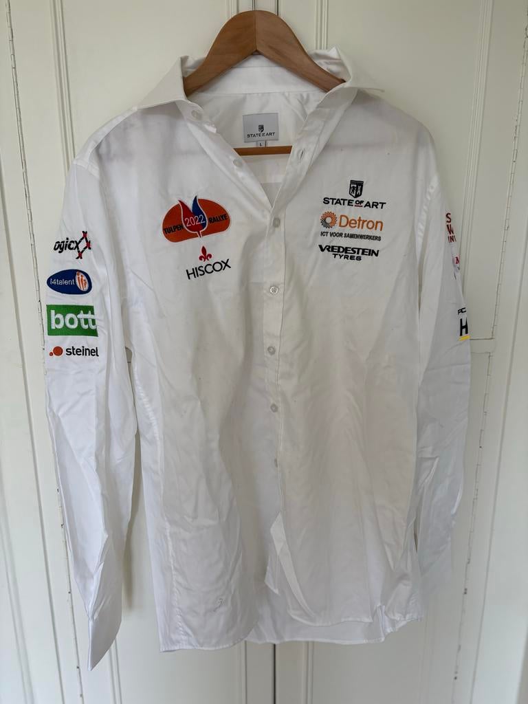 Shirt Tulpenrallye 2022 - State of Art, Ophalen of Verzenden, Nieuw, Wit, Overige halswijdtes