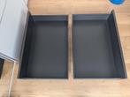 Ikea rollades malm 2 stuks zwart, Ophalen of Verzenden, 25 tot 50 cm, 50 tot 100 cm, Minder dan 100 cm