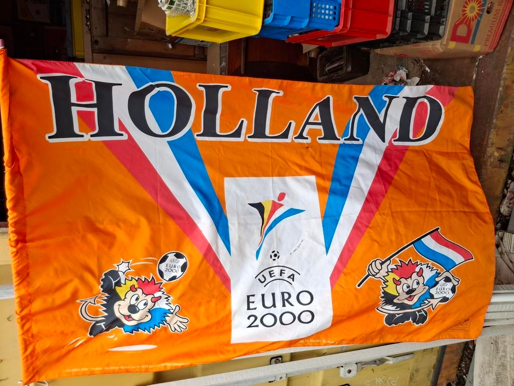 Uefa Euro 2000 vlag, Ophalen