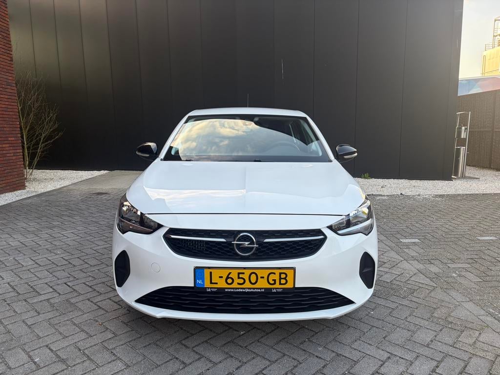 Opel Corsa 1.2 Apple Carplay/Turbo Start/stop 100pk 2021 Wit, Voorwielaandrijving, 100 pk, Origineel Nederlands, 1200 kg