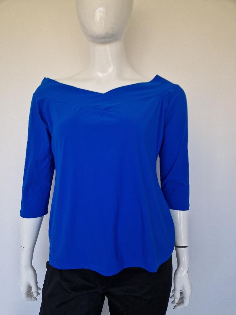Studio Anneloes top. Maat XL. Kobaltblauw., Studio Anneloes, Blauw, Nijmegen, Nieuw