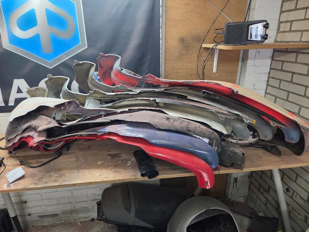 Gilera runner kappen (kapot), Ophalen, Gebruikt, Kap, Piaggio