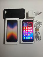 Iphone SE (3e generatie), Zwart, Ophalen of Verzenden, Zo goed als nieuw, 82 %