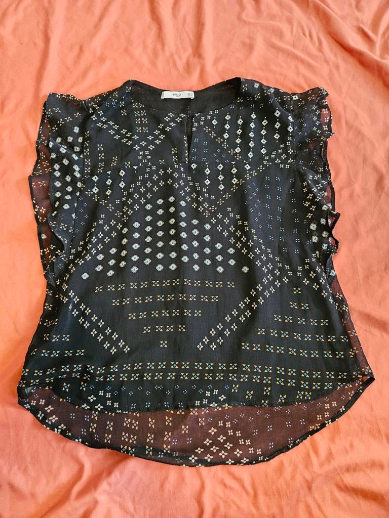 Nieuw Mango tshirt maat xs, Kleding | Dames, Tops, Mango, Verzenden, Zwart, Nieuw