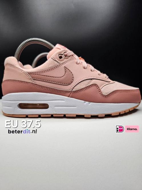 Nike Air Max 1 GS 'Storm Pink' Maat: 37.5, Kleding | Dames, Schoenen, Zo goed als nieuw, Sneakers of Gympen, Roze, Ophalen of Verzenden