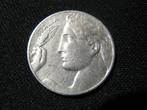 Italie 20 Centesimi 1921, koning Vittorio Emanuele III #77, Verzenden, Italië, Losse munt