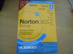 Norton 360 Deluxe NIEUW, Computers en Software, Antivirus- en Beveiligingssoftware, Nieuw, Ophalen of Verzenden, Norton 360, Windows