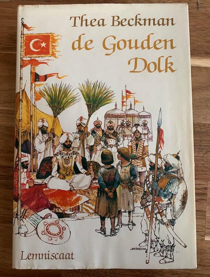 De gouden dolk - Thea Beckman, Boeken, Kinderboeken | Jeugd | 10 tot 12 jaar, Gelezen, Ophalen of Verzenden