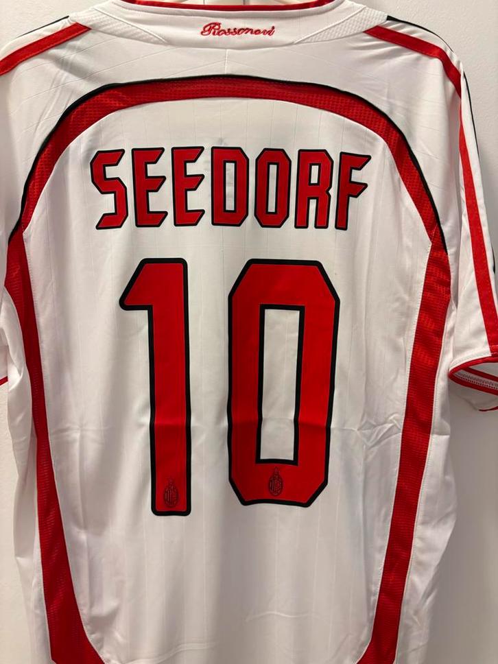 Retro Seedorf AC Milan Shirt 2007/2008  L Nederland ajax, Sport en Fitness, Voetbal, Nieuw, Shirt, Maat L, Ophalen of Verzenden