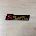 Akrapovic uitlaat sticker dik materiaal, Ophalen of Verzenden