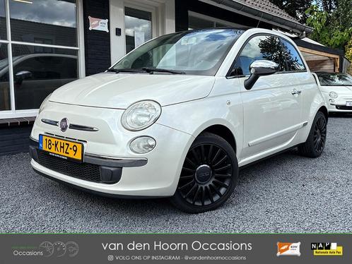 Fiat 500 1.2 AUTOMAAT | PARELMOER | PANODAK | AIRCO | NW APK, Auto's, Fiat, ABS, Airbags, Airconditioning, Elektrische buitenspiegels