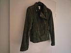 Groene leer jasje, Ophalen of Verzenden, Zo goed als nieuw, Maat 36 (S), Miss Etam