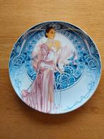 Wandbord heinen delfts blauw Anna, Ophalen of Verzenden