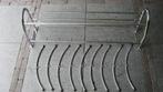 vintage  Wandkapstok met kleerhangers chroom, Gebruikt, Minder dan 100 cm, Metaal, Ophalen