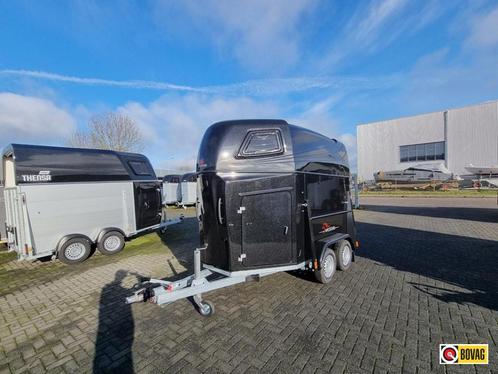 Anssems Excelente polyester met zadelkamer, Dieren en Toebehoren, Paarden en Pony's | Trailers en Aanhangwagens, Nieuw, 2-paards trailer