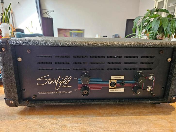 Ibanez Starfield stereo buizenversterker, Muziek en Instrumenten, Behuizingen en Koffers, Gebruikt, Elektrische gitaar, Ophalen of Verzenden