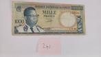Banque National du Congo 1000 Francs 1964, Verzenden, Overige landen, Los biljet