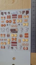 Poppenhuis koekjes stickers  (s516), Verzamelen, Poppenhuizen en Toebehoren, Nieuw, Poppenhuis, Ophalen of Verzenden