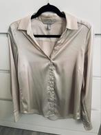 Satijnen blouse NIEUW, Kleding | Dames, Blouses en Tunieken, Nieuw, Beige, Maat 38/40 (M), H&M