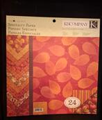 Scrapbook Papier - K&Company - 23 Vellen, Hobby en Vrije tijd, Scrapbooking, Ophalen of Verzenden, Papier of Karton