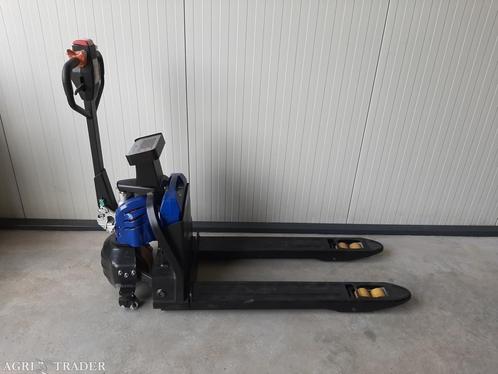 Eleketrische palletwagen 1500 Kg Li-ion met weegfunctie, Doe-het-zelf en Verbouw, Palletwagens en Pompwagens, Nieuw, Ophalen of Verzenden