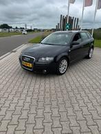 Audi A3 2.0 Sportback 110KW 2005 Zwart, Auto's, Audi, 65 €/maand, 4 cilinders, Zwart, Origineel Nederlands