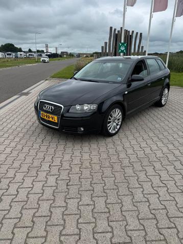 Audi A3 2.0 Sportback 110KW 2005 Zwart beschikbaar voor biedingen