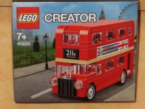 Lego Creator 40220 mini Engelse Londense bus, Kinderen en Baby's, Speelgoed | Duplo en Lego, Nieuw, Lego, Complete set, Ophalen of Verzenden