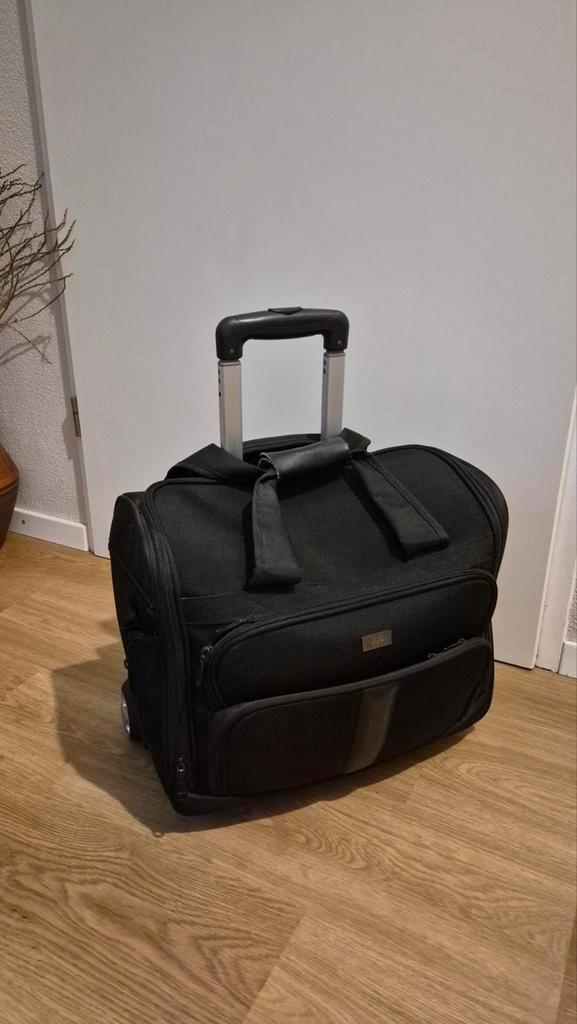 Pilotentrolley - Handige Reistas met Wielen, Sieraden, Tassen en Uiterlijk, Koffers, Zo goed als nieuw, Hard kunststof, Minder dan 50 cm