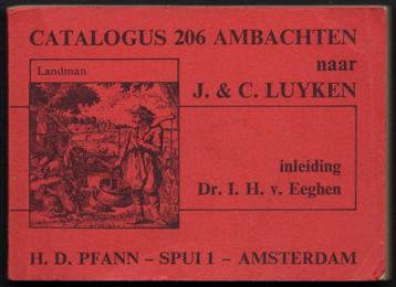 Catalogus 206 ambachten beschikbaar voor biedingen
