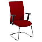 Sitlife Salina-V Vergaderstoel Slede, Huis en Inrichting, Stoelen, Blauw, Nieuw, Ophalen of Verzenden, Stof